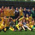 Lietuvos 19-mečiai futbolininkai iškovojo Baltijos taurę