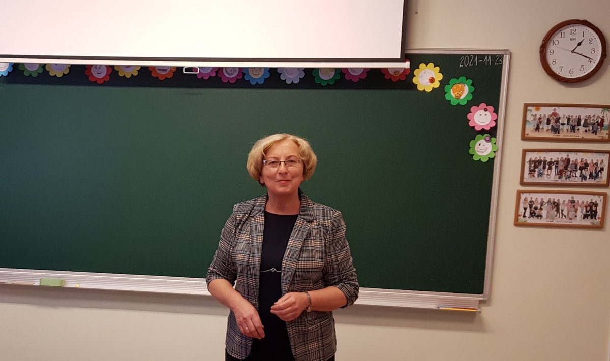 Rima Žukienė Varėnoje dirba pradinių klasių mokytoja