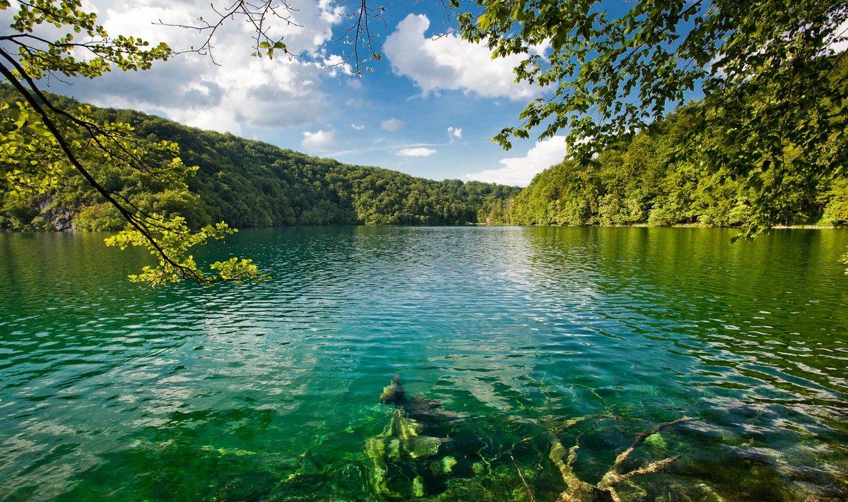 Plitvicos ežerynas, Kroatija