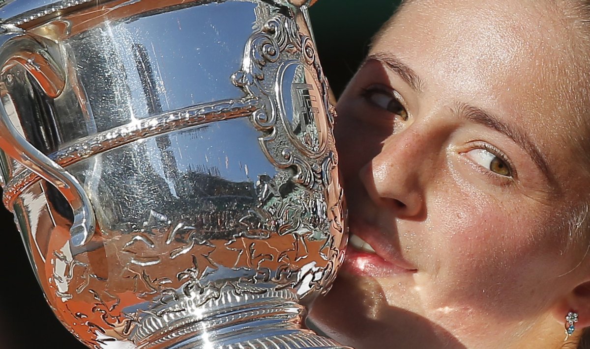 „French Open“ finale triumfavo latvė J. Ostapenko