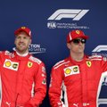 „Ferrari“ demonstruoja raumenis – Vettelis ir Raikkonenas Kinijoje startuos pirmieji
