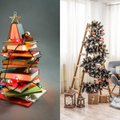 Neįtikėtinos kitokių Kalėdų eglučių idėjos: buities daiktai gali tapti įspūdinga puošmena