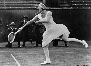 Tenisininkė Suzanne Lenglen (1920 m.)