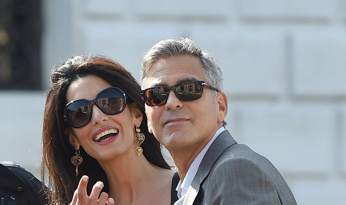George'o Clooney ir Amal Alamuddin