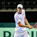 L. Mugevičius pasitraukė iš teniso turnyro Olandijoje