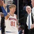 NBA kuriozas: M. Kuzminskas įdėjo ir privertė varžovus apsijuokti – „Knicks“ laimėjo