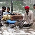 Potvynių nusiaubtame Pakistano Karačio mieste – per vandenį plintančių ligų protrūkis