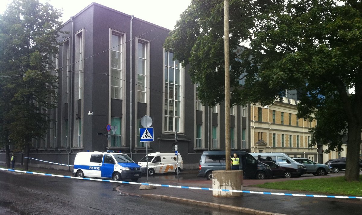 Здание МИД Эстонии оцеплено из-за стрельбы