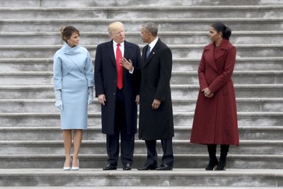 Michelle Obama, Trumpo inauguracijos dienos įvaizdis 2017 m.