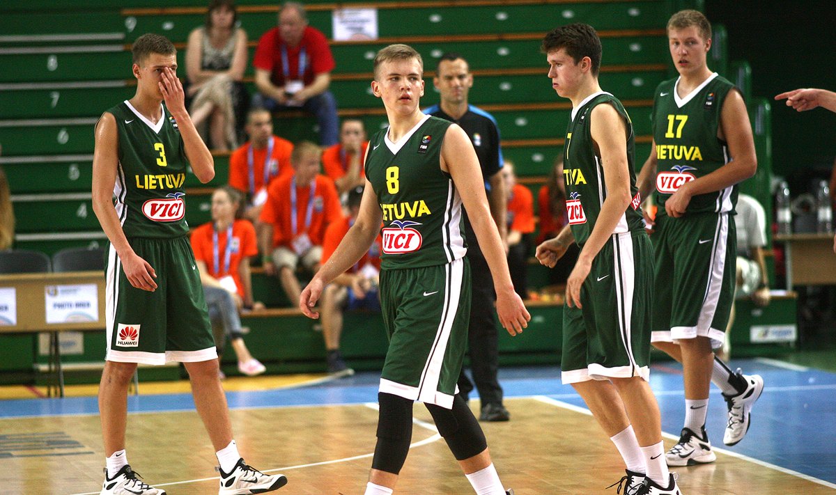 U - 16 Europos krepšinio čempionatas. Lietuva - Ispanija