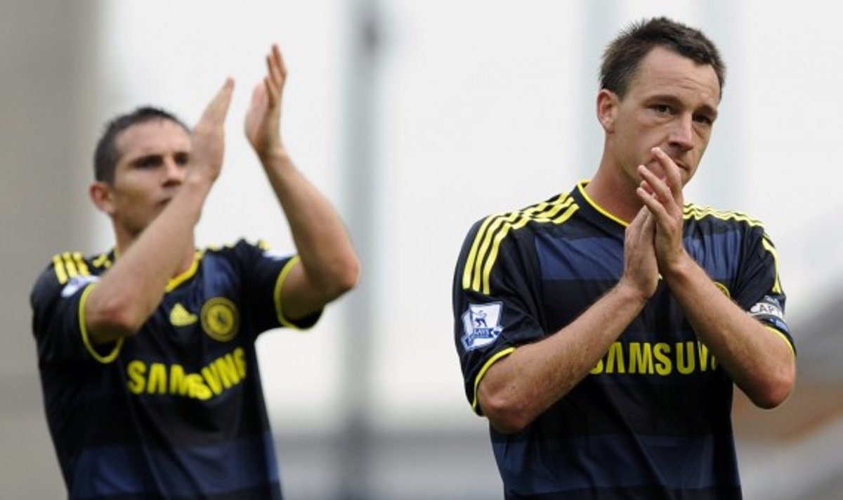 Frankas Lampardas ir Johnas Terry ("Chelsea")