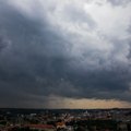 Погода: часть Литвы охватит шквал