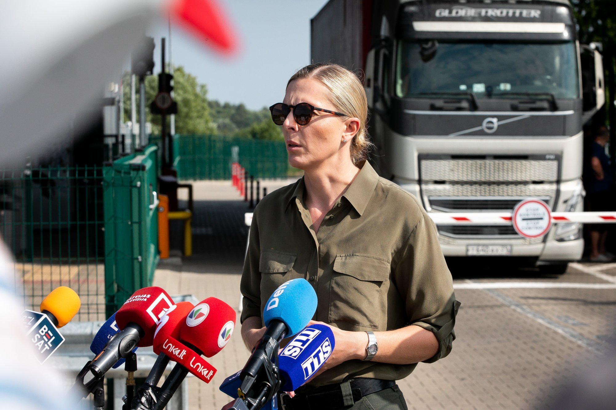 Bilotaitė: skoordynowane zostaną regionalne rozwiązania dotyczące ewentualnego zamknięcia granic z Białorusią