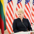 D. Grybauskaitė apie sankcijas Rusijai: tai atsisuks prieš mus ir nieko nebus pasiekta