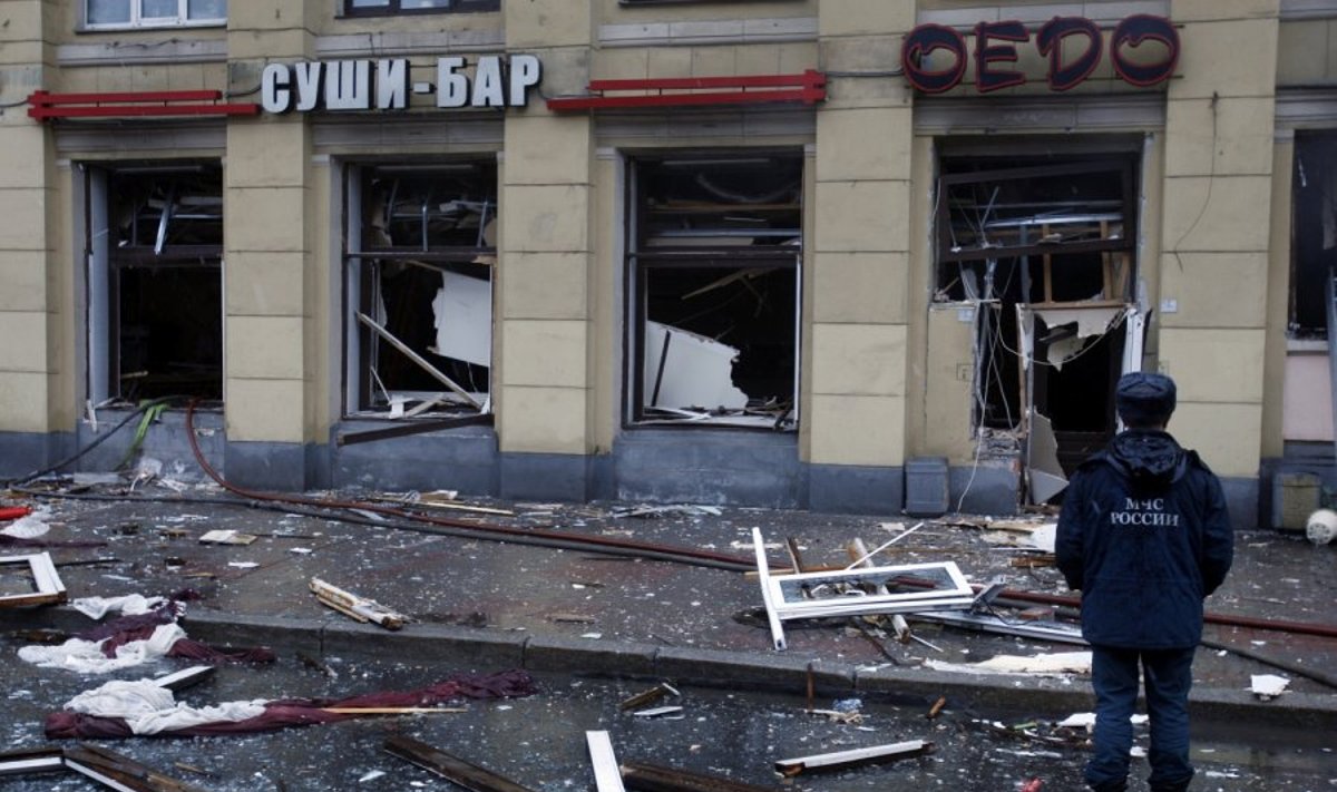 Sankt Peterburge sprogo kinų restoranas