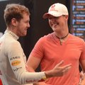 Iš krizės išbristi negalintis Vettelis: man padėtų pokalbis su Schumacheriu