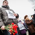 В Вильнюсе прошла акция памяти Бориса Немцова
