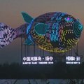 Kinijoje - pasipiktinimas dėl 11 mln. dolerių kainavusio žuvies formos bokšto