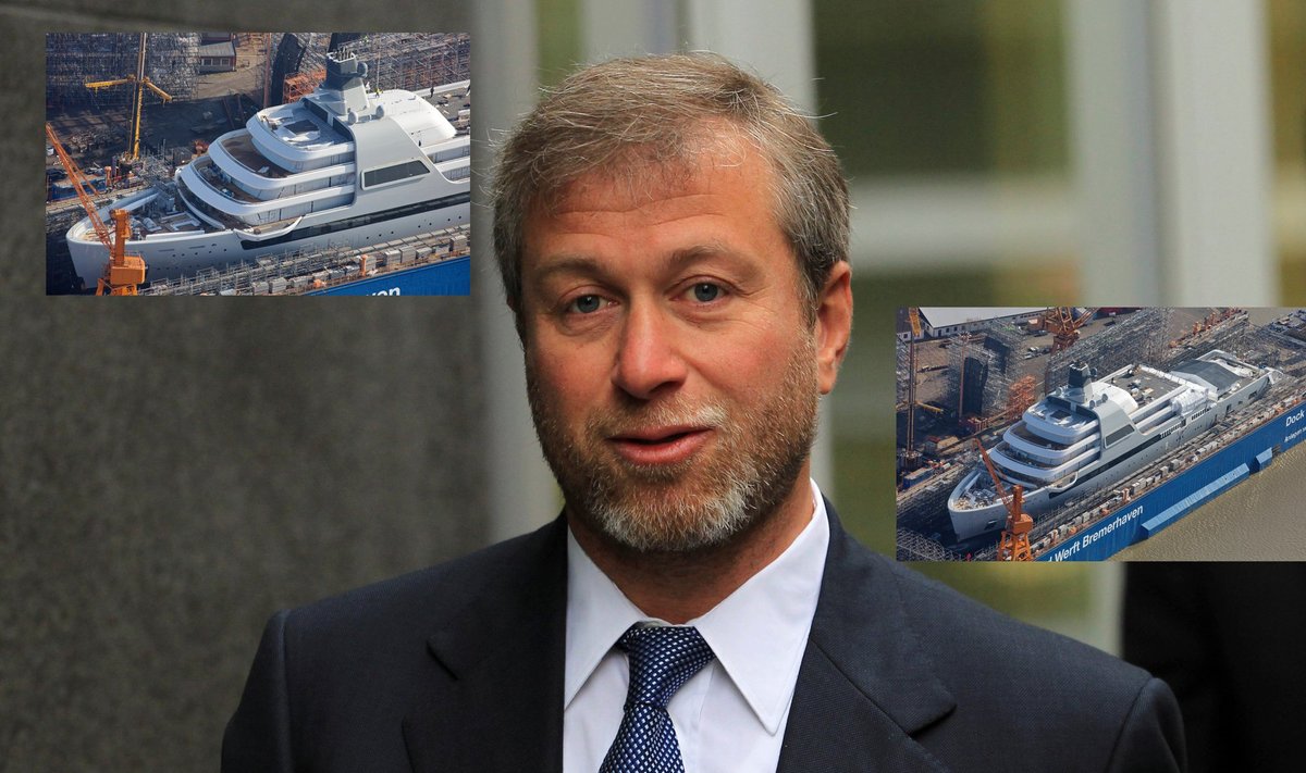 Milijardierius ir futbolo klubo „Chelsea“ savininkas Romanas Abramovičius įsigijo prabangią jachtą