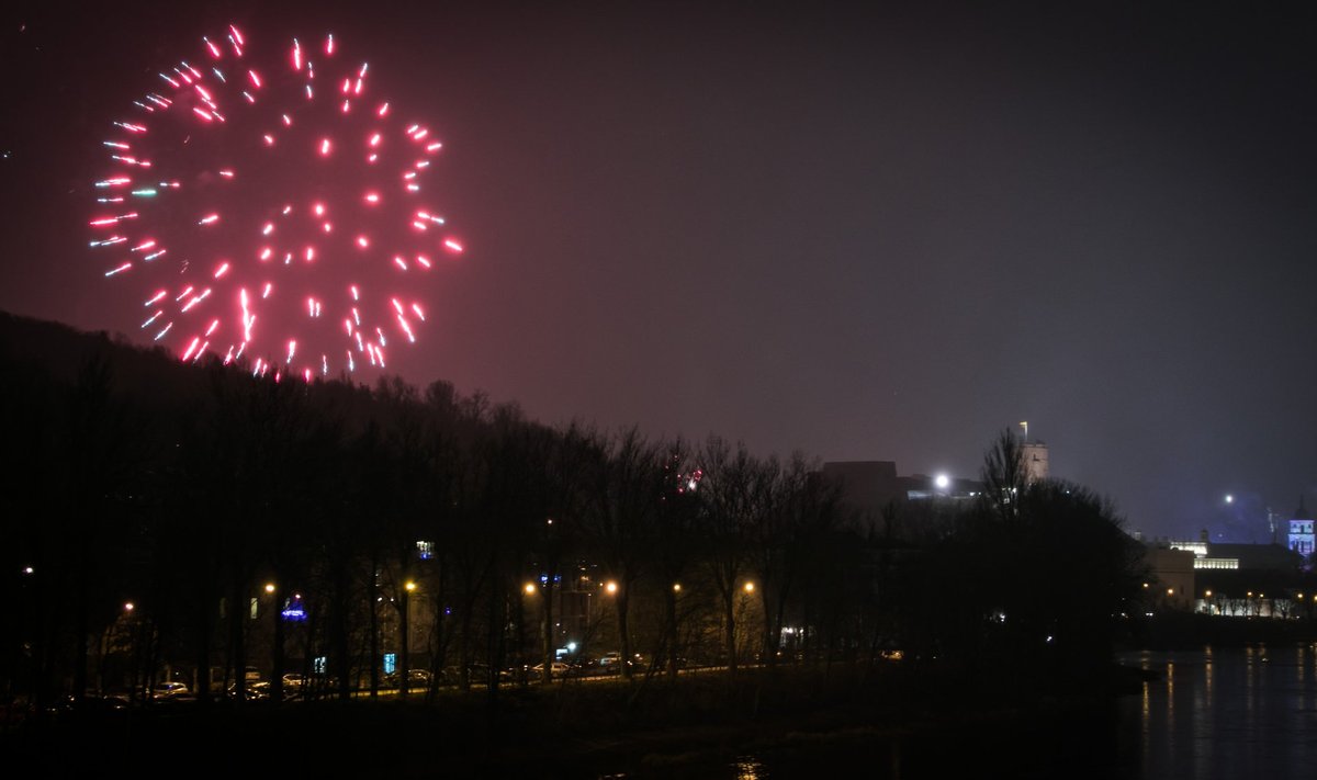 Vilnius sutinka Naujuosius metus 