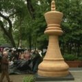 JAV pagamintas didžiausias pasaulyje šachmatų karalius