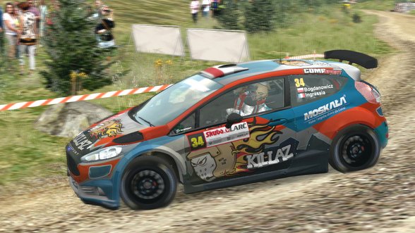Virtualaus „Rally Poland“ nugalėtojas dalyvavo testuose su Gryazinu