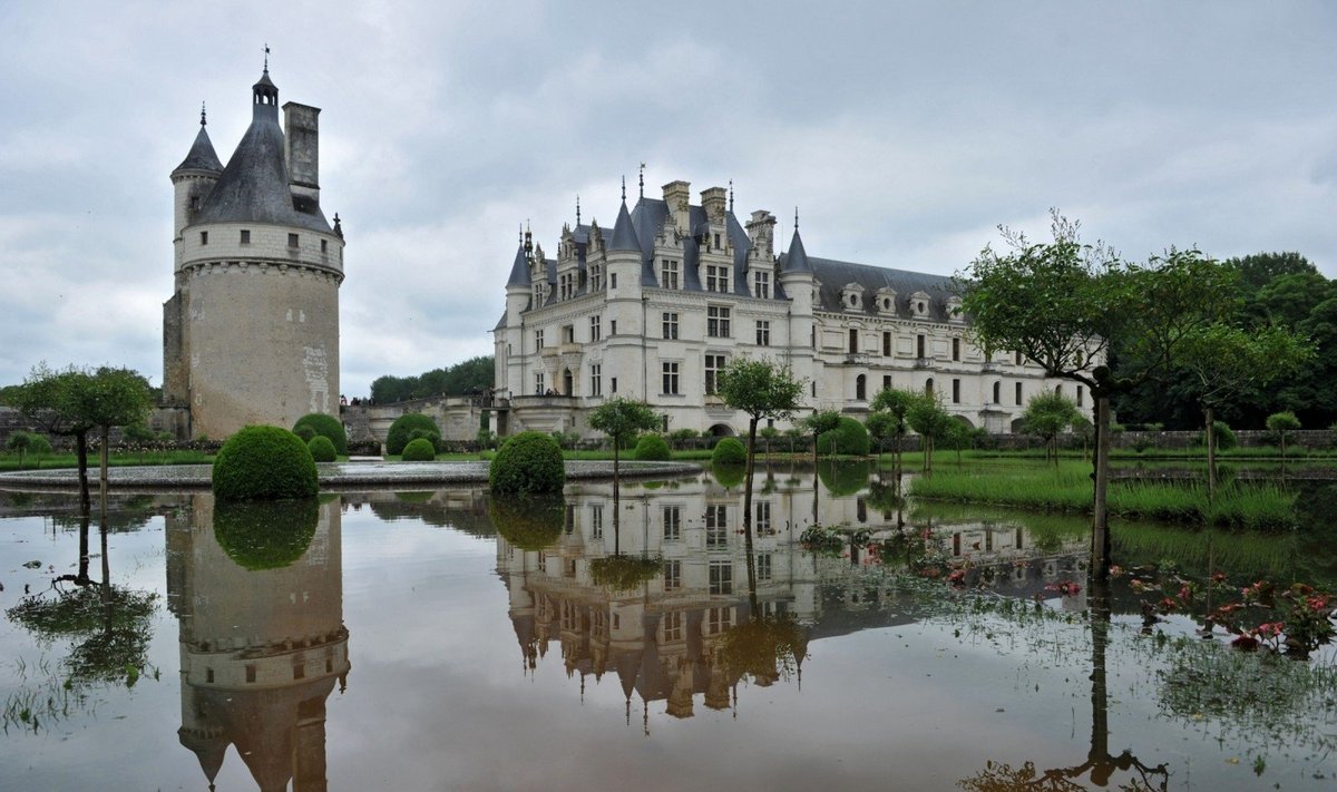 Šenonso pilis, iš kurios Šenonso pilis Kotryna Mediči išvarė Diane'ą de Poitiers