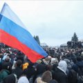 Protestai Rusijoje kitokie, nei iki šiol buvę: įžvelgia net keletą esminių skirtumų
