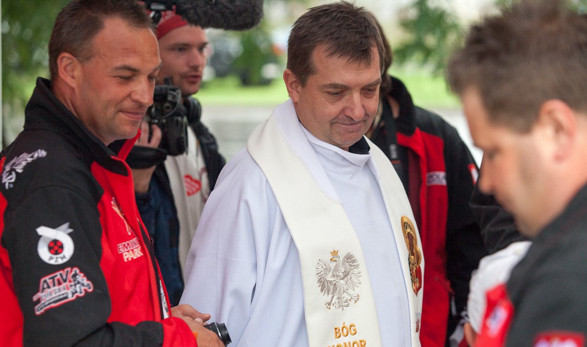 Lenkijos kunigų pamaldos Dakare
