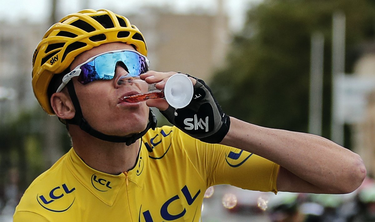 Tour de France čempionas Ch. Froome'as 