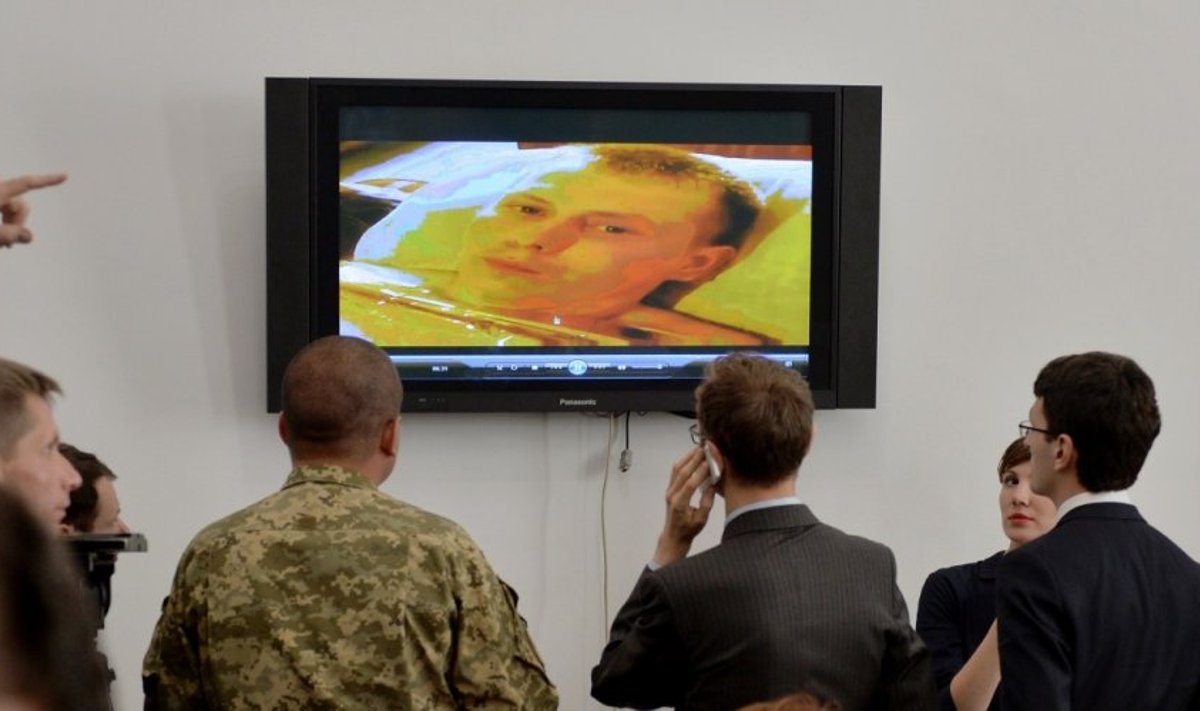 Spaudos konferencija apie Ukrainoje sulaikytus Rusijos karius
