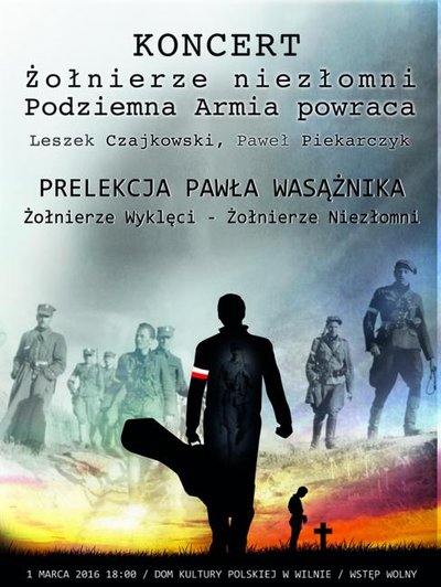 Wileńskie Obchody Narodowego Dnia Pamięci Żołnierzy Niezłomnych