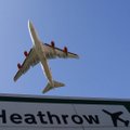 Britų policija sutrukdė klimato aktyvistams dronais priversti uždaryti Hitrou oro uostą
