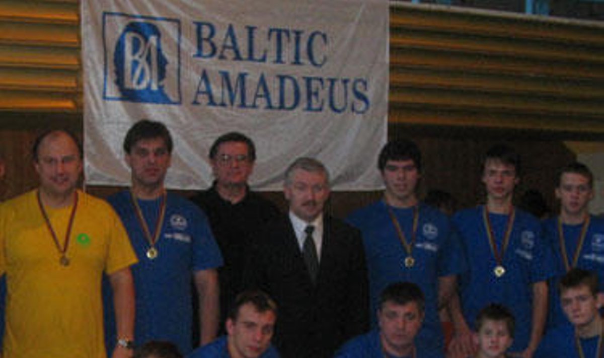 Lietuvos taurės varžybų nugalėtojai - "Baltic Amadeus" vandensvydininkai