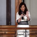 Buvusi Argentinos prezidentė bus teisiama dėl korupcijos