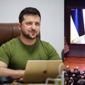 Feisbukas pašalino platintą Ukrainos prezidento Zelenskio vaizdo įrašo klastotę