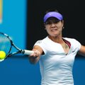 WTA serijos teniso turnyro Kinijoje finale - korto šeimininkė ir čekė