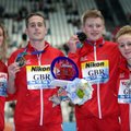 Kazanėje – britų pasaulio rekordas ir jau trečias 18-metės K. Ledecky auksas