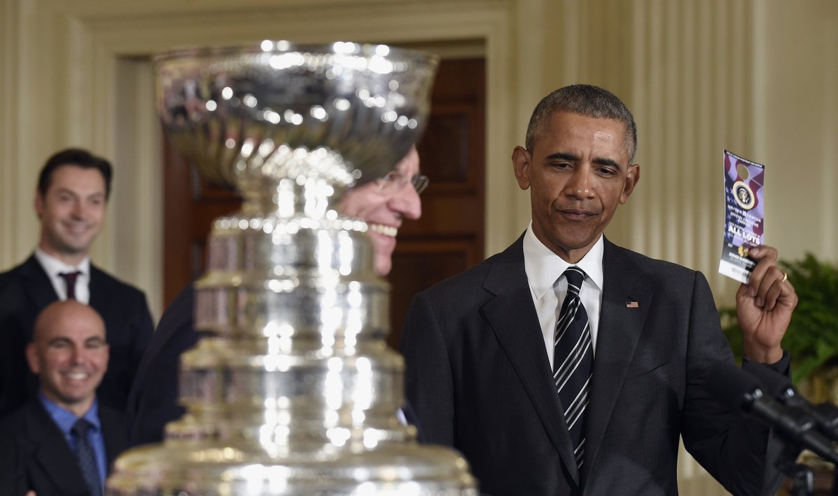 Barackas Obama ir Stenlio taurė