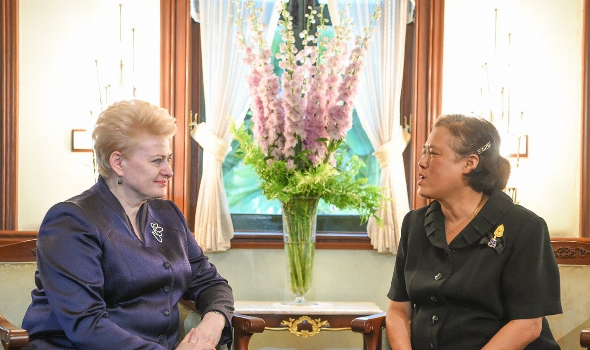 Prezidentės susitikimas su Tailando Princese Maha Chakri Sirindhorn