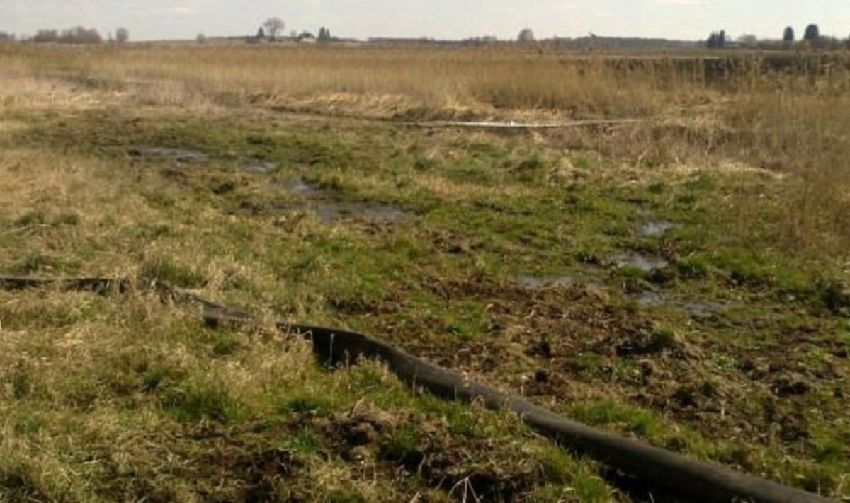 Į aplinką pateko mažiausiai 10 kub. m srutų