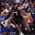 NBA: „Heat“, „Thunder“ ir „Spurs“ klubai metus užbaigė pergalingai