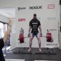 Įspūdingas pasaulio rekordas: Islandijos galiūnas atkėlė 501 kg štangą