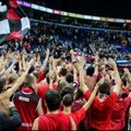 „Lietuvos rytas“ grįžta į Eurolygą: krepšininkų šėlsmas su sirgaliais