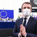 Macronas reikalauja stiprios ir nepriklausomos Europos