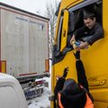 Lenkijos vežėjai nutraukė Ukrainos pasienio punkto blokadą