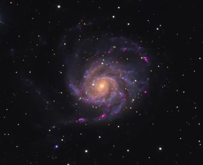 M101 galaktikoje užfiksuota supernova. A. Medvedevo nuotr.