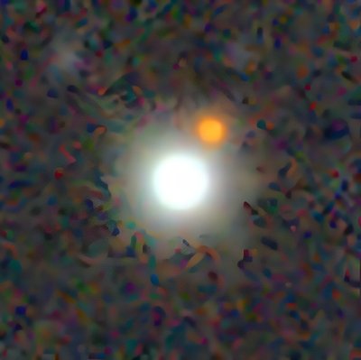 J0529-4351 yra iki šiol atrastas šviesiausias objektas Visatoje. Dark Energy Camera Legacy Survey DR10 / Nature Astronomy nuotr.