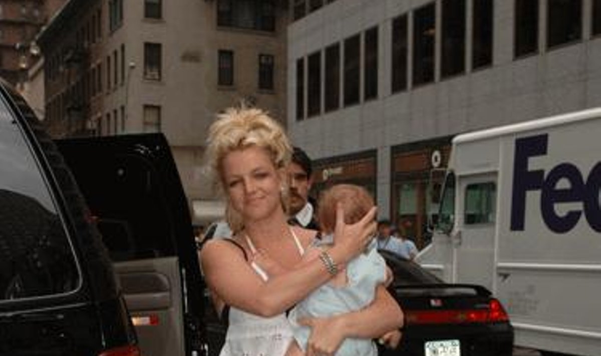 Britney Spears su sūnumi