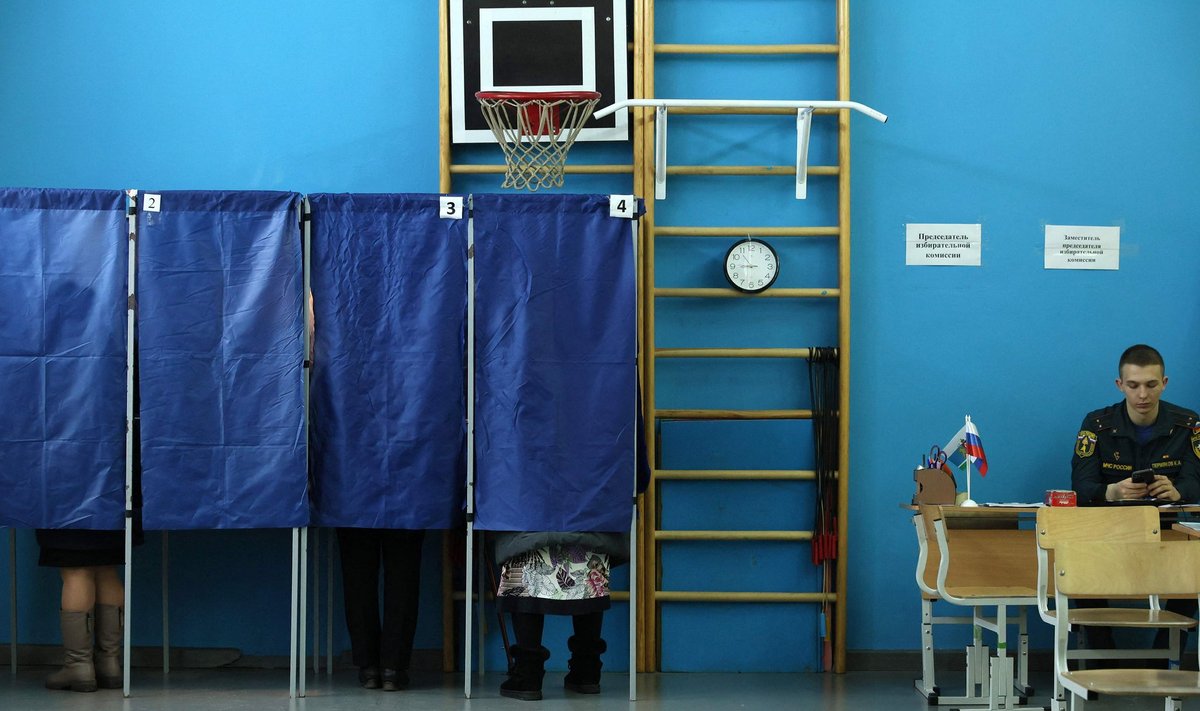 „Rinkimai“ Rusijoje